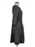 Max Studio Chevron-herringbone Gray Cocktail Dress Size M - photo 4