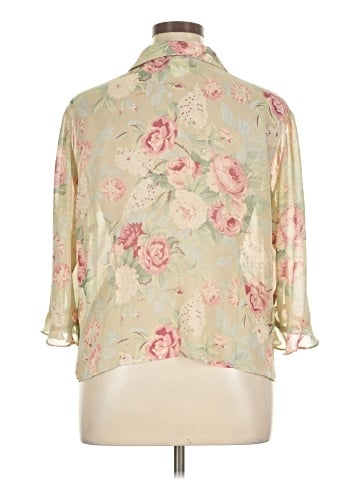 Positive Attitude 3/4 Sleeve Blouse (view 2)