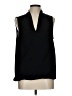 Vince Camuto 100% Polyester Black Sleeveless Blouse Size L - photo 1
