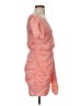 Majorelle 100% Polyester Animal Print Solid Pink Cocktail Dress Size XS - photo 4