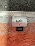 CAbi Stripes Orange Pullover Sweater Size S - photo 7