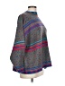 Genesis 100% Acrylic Paisley Gray Poncho Size L - photo 4