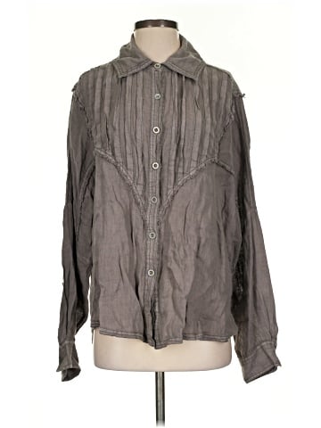 We the Free Long Sleeve Button-Down Shirt (view 1)