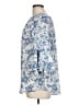 Chaps Blue 3/4 Sleeve Blouse Size L - photo 5