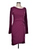 Leith Solid Burgundy Cocktail Dress Size L - photo 1