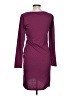 Leith Solid Burgundy Cocktail Dress Size L - photo 2