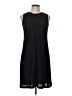 Gap Solid Black Casual Dress Size L - photo 1