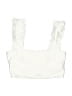 H&M Ivory Swimsuit Top Size 6 - photo 1