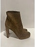 Chloé Brown Tan Suede Platform Ankle Boots Size EU 40 - photo 4