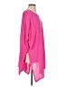 Ann Taylor 100% Viscose Pink Poncho Size XS - photo 4