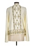 LOGO Lavish 100% Polyester Ivory Long Sleeve Blouse Size M - photo 2