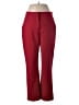 Zara Solid Red Dress Pants Size 6 - photo 1