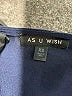As U Wish Solid Blue Jumpsuit Size XS - photo 4