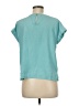 Jason Wu for Target 100% Polyester Teal Short Sleeve Blouse Size M - photo 2