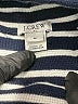 J.Crew 100% Cotton Stripes Blue Black Pullover Sweater Size M - photo 7