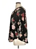 Torrid 100% Polyester Floral Black 3/4 Sleeve Blouse Size 1X Plus (1) - photo 5