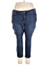 SLINK Jeans Solid Blue Jeans Size 26 - photo 1