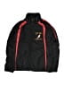 Sport-Tek 100% Polyester Solid Black Track Jacket Size S (youth) - photo 1