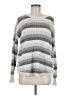 Pink Republic Stripes Gray Pullover Sweater Size M - photo 1