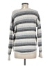Pink Republic Stripes Gray Pullover Sweater Size M - photo 2