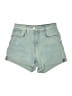 Express Blue Denim Shorts Size 0 - photo 1