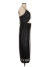 L'Agence 100% Polyester Metallic Black Cocktail Dress Size 8 - photo 4