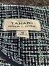 Tahari by ASL 100% Polyester Tweed Teal Jacket Size 16 - photo 6