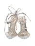 Schutz Metallic Silver Gold Heels Size 10 1/2 - photo 2