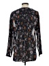 Democracy 100% Polyester Black Long Sleeve Blouse Size S - photo 2