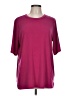 Susan Graver Burgundy Active T-Shirt Size L - photo 1