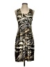 Unbranded Graphic Gray Cocktail Dress Size S (estimated) - photo 1