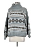 Margeaux & Ellie Argyle Gray Pullover Sweater Size M - photo 1