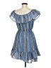 Everly Stripes Blue Casual Dress Size M - photo 2
