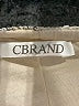 Cbrand 100% Polyester Metallic Silver Short Sleeve Blouse Size XL - photo 4