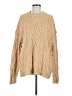 Free People Tan Pullover Sweater Size M - photo 1