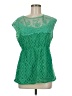 Poema Green Sleeveless Blouse Size M (estimated) - photo 1