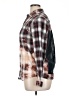 Assorted Brands 100% Cotton Plaid Brown Long Sleeve Button-Down Shirt Size XL (estimated) - photo 5