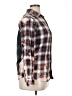 Assorted Brands 100% Cotton Plaid Brown Long Sleeve Button-Down Shirt Size XL (estimated) - photo 4