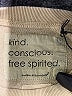 Unsubscribed 100% Cotton Yellow Sweatshirt Size S - photo 7