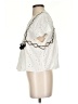 Zara TRF Ivory Short Sleeve Blouse Size S - photo 5