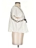 Zara TRF Ivory Short Sleeve Blouse Size S - photo 4