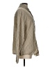 Tara Houndstooth Brown Long Sleeve Button-Down Shirt Size L - photo 4
