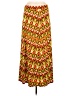 Kasper Chevron-herringbone Yellow Casual Skirt Size M - photo 1