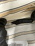 Zara Stripes Ivory 3/4 Sleeve Button-Down Shirt Size S - photo 7