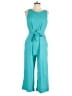 Antonio Melani Solid Teal Jumpsuit Size 12 - photo 1
