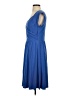 Garnet Hill Solid Blue Cocktail Dress Size S - photo 5
