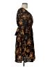 Assorted Brands 100% Polyester Floral Black Casual Dress Size L - photo 4