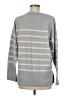 Ann Taylor LOFT Stripes Gray Pullover Sweater Size M - photo 2