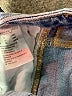 American Eagle Outfitters 100% Cotton Color Block Blue Jeans Size 00 Long - photo 8