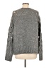 Steve Madden Hearts Gray Pullover Sweater Size M - photo 2
